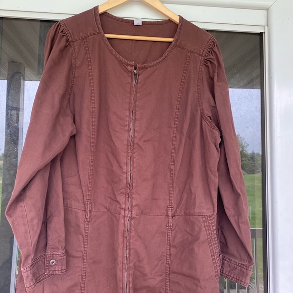 Old Navy Chocolate Brown Utility Suit Coveralls - Women’s Size XL - Picture 2 of 16